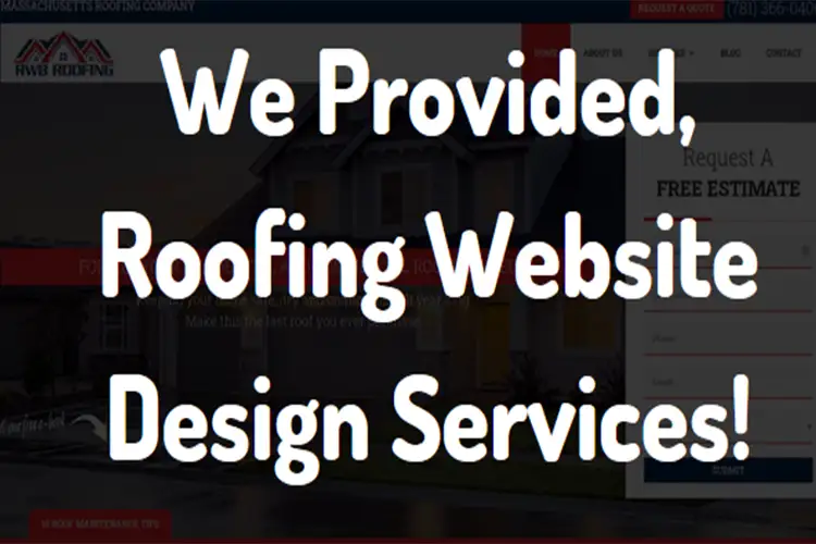 roofing website design
