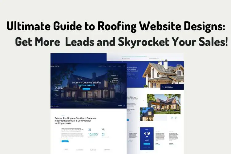 Roofing Website design